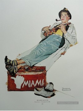 Norman Rockwell Painting - MiamiNorman Rockwell